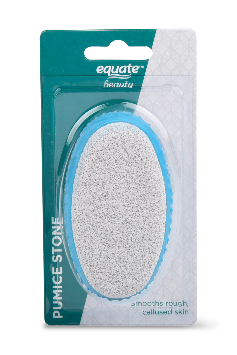 Equate Beauty Oval-Shaped Foot Pumice Stone with Grip Massager