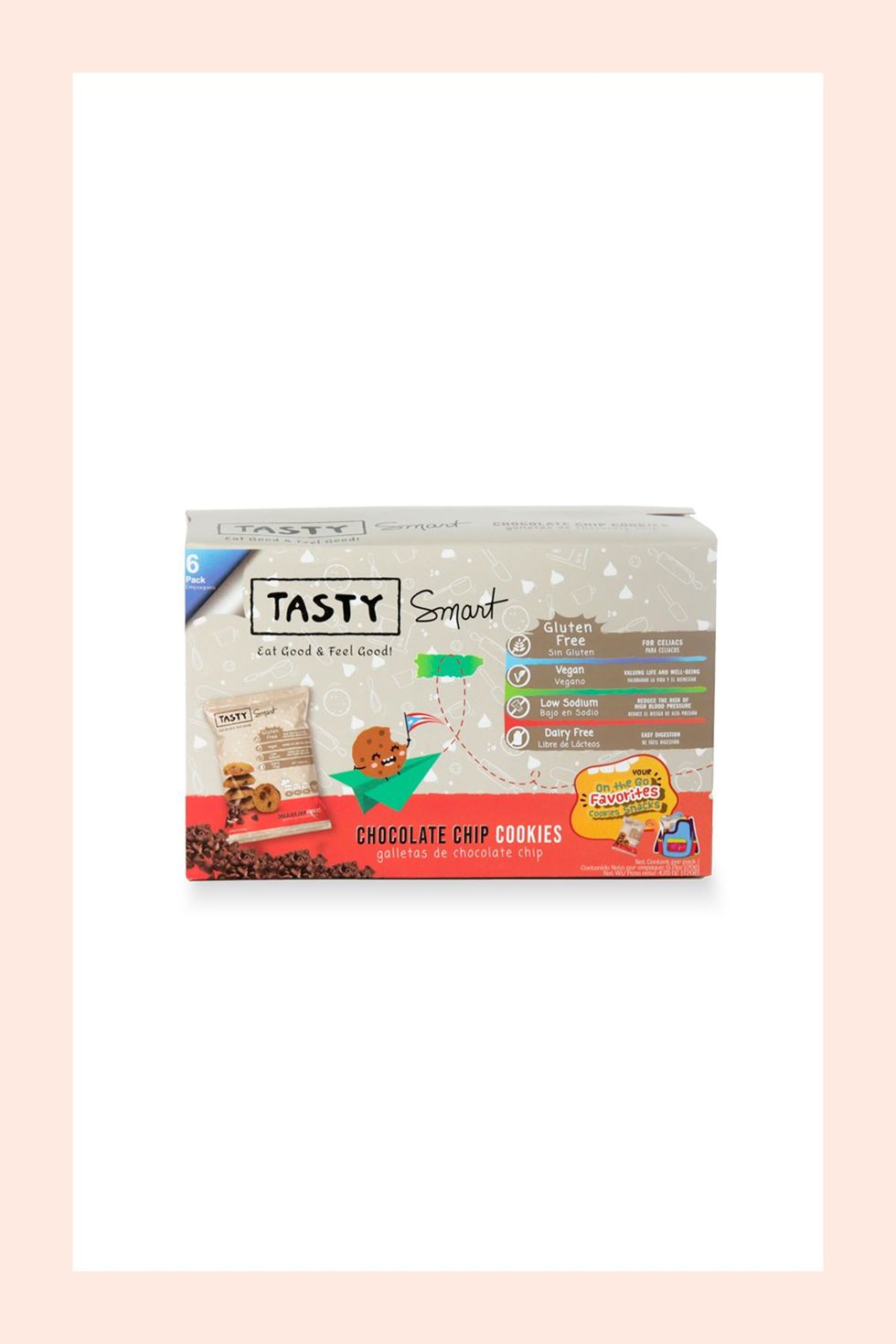 Tasty Chocolate Chip Cookies 6-Pack