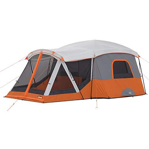 Core 11-Person Family Cabin Tent with Screen Room 
