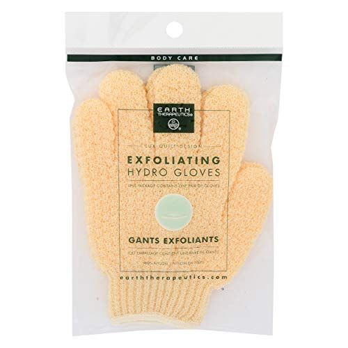 Dead Skin Exfoliating Mitt Deep Pore Cleansing Exfoliating Glove (Pink,  Large) at Home Microdermabrasion Dead Skin Remover for Body - Natural Plant