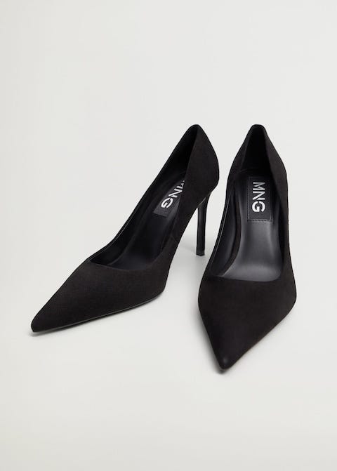 Leather Pumps, Mango, £49.99