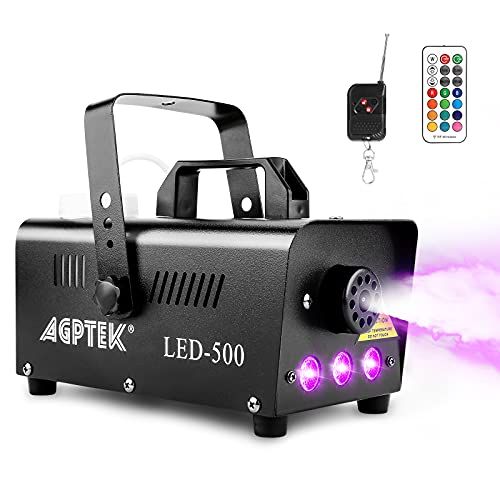 Fog Machine with 13 Colorful LED Lights 