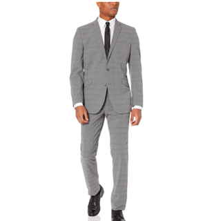 Kenneth Cole  Plaid Suit