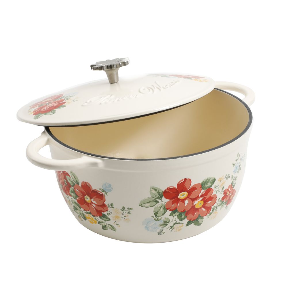 The Pioneer Woman Vintage Floral Dutch Oven