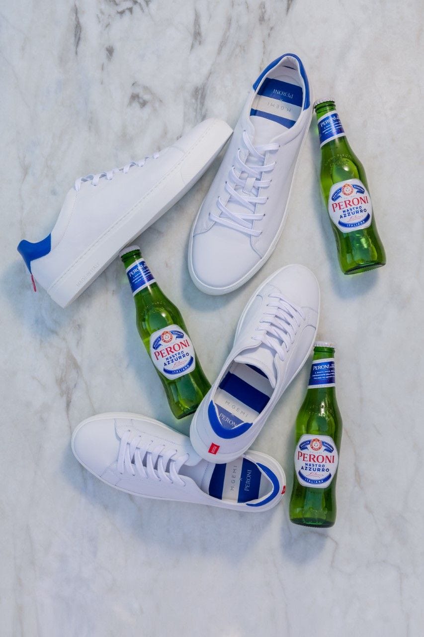 The Palestra x Peroni Sneaker