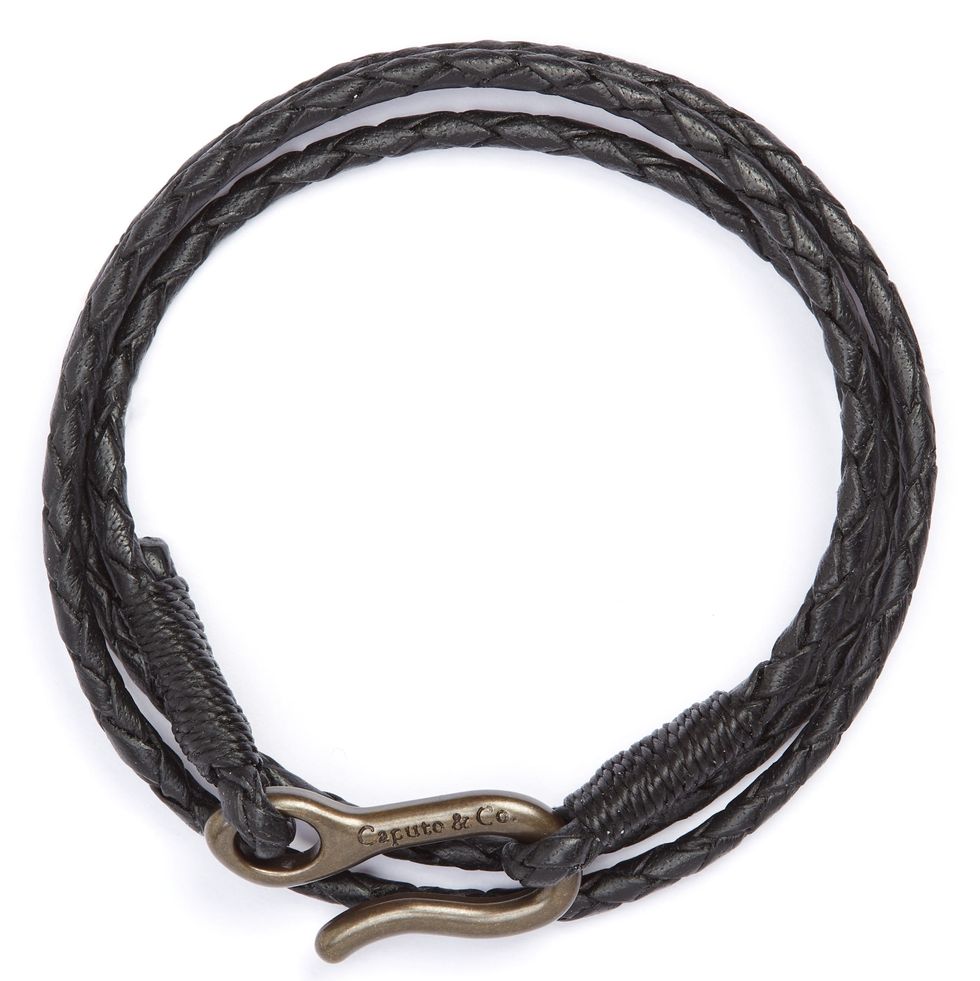Caputo & Co. Leather Bracelet