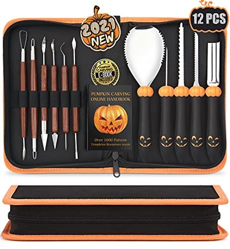 12-Piece Pumpkin Carving Kit