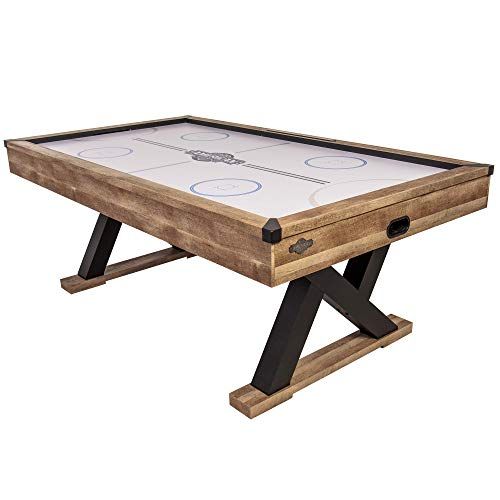 Air Hockey Table 80 in avec haut de gamme Ventilateur DEL électronique automatique buteur environ 203.20 cm 