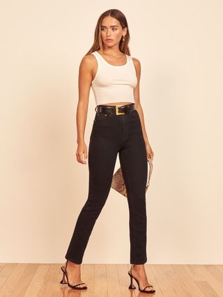 Liza Ultra High Rise Straight Jeans