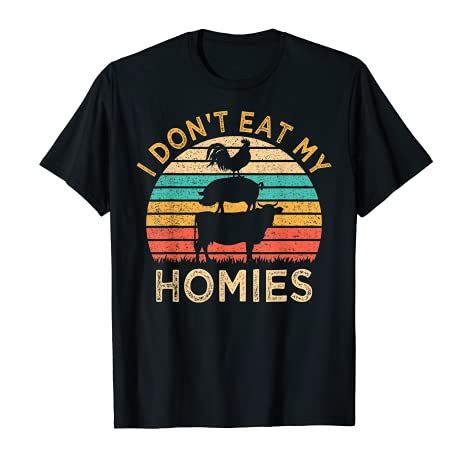 'I Don't Eat My Homies' Retro T-Shirt