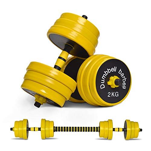 Adjustable Dumbbell Barbell Weight Pair