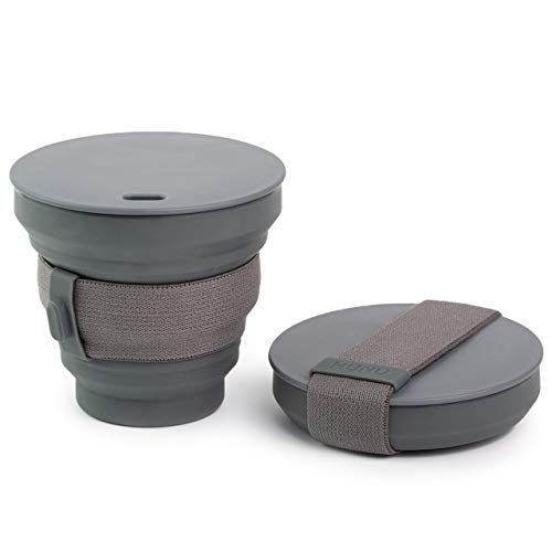HUNU Leakproof Pocket Cup Collapsible Coffee Cup 