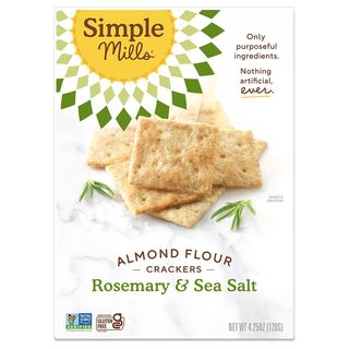 Rosemary & Sea Salt Almond Flour Crackers