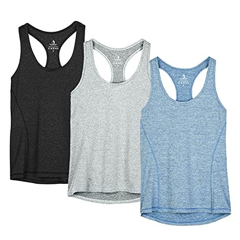 Racerback Tank Tops for Women Fitness Training Shirt Quick-dry Running Top  Workout Tanks Breathable Sleeveless Athletic Tank Top