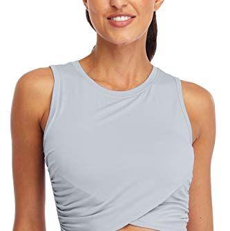 Best Deal for Workout Crop Top Athletic Shirts for Women Cute