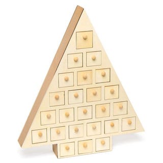 Wooden Advent Tree