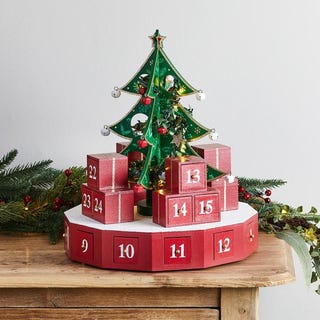 Christmas Tree 3D Wooden Advent Calendar