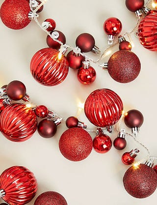 Light Up Bauble Garland