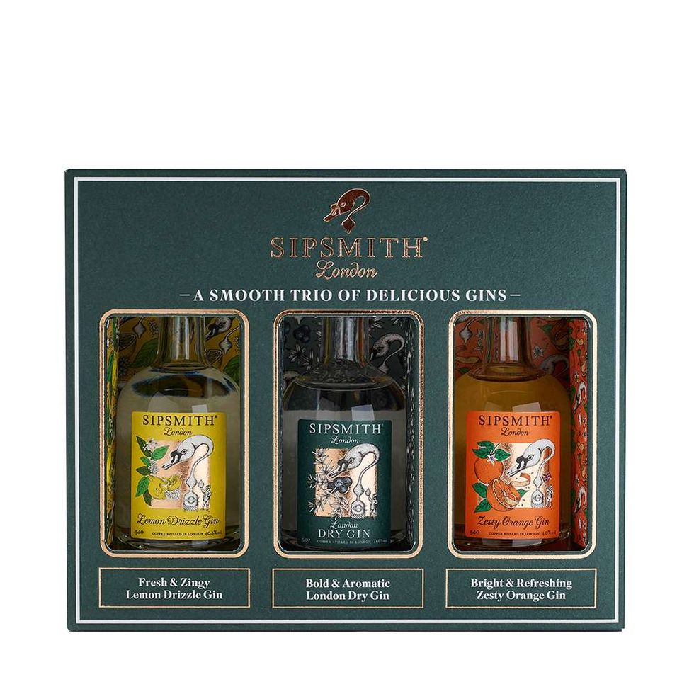 Sipsmith Distillery Gin Gift Set 3x50ml