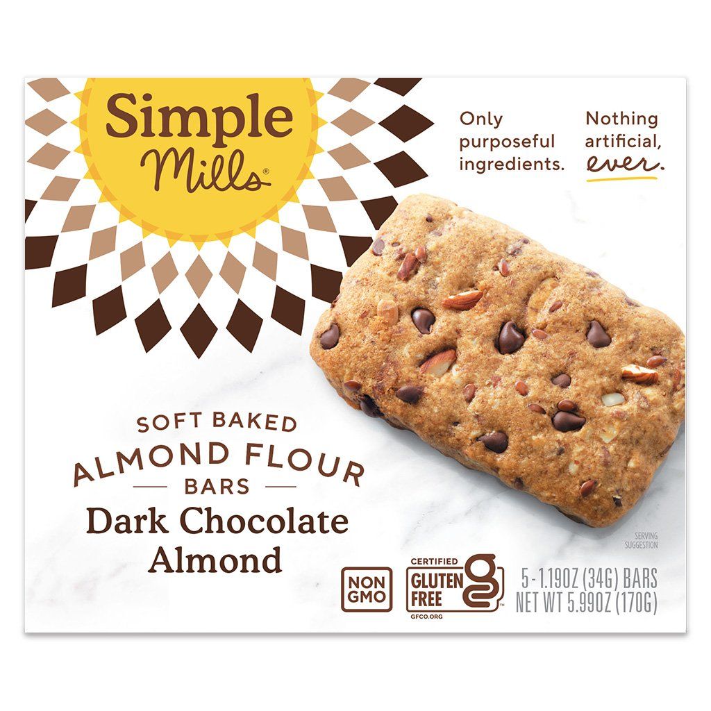 Dark Chocolate Almond Soft Baked Bars