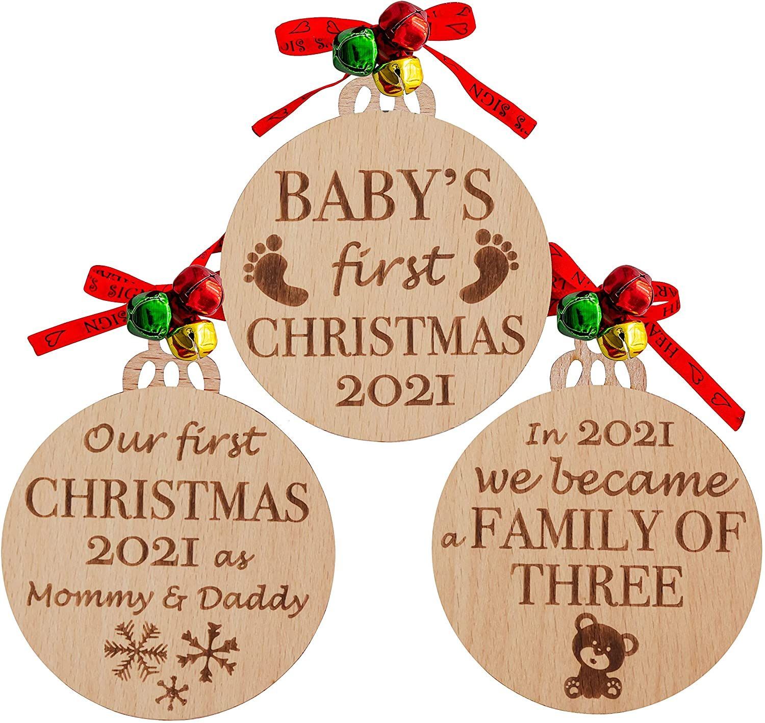 16 Baby's First Christmas Ornaments — Personalized Ornaments For Infants 2021