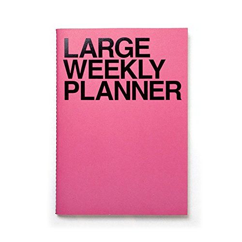 JSTORY Large Weekly Planner