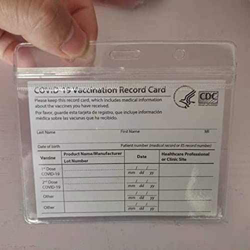 Cobakuey CDC Covid Vaccination Card Protector