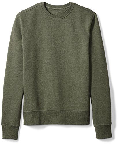 Long-Sleeve Crewneck Fleece Sweatshirt