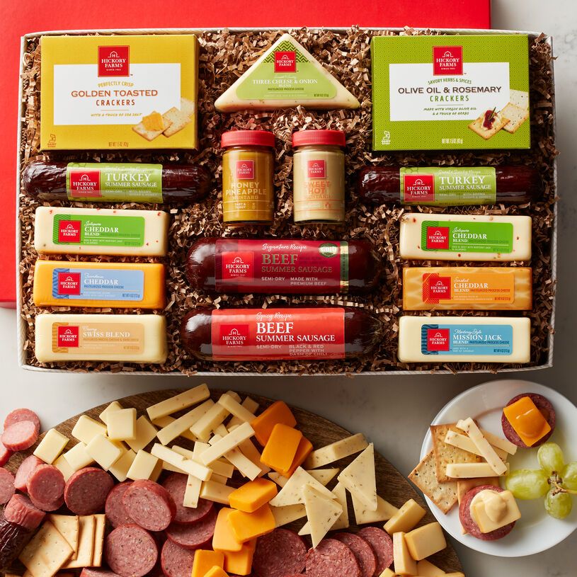 15 Best Meat And Cheese Gift Baskets Of 2023