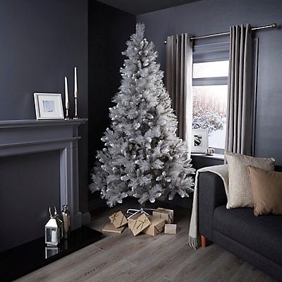 white 7ft christmas tree