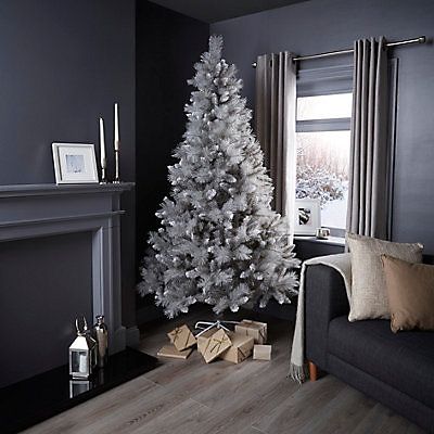 B&Q Silver Tipped Fir Christmas tree