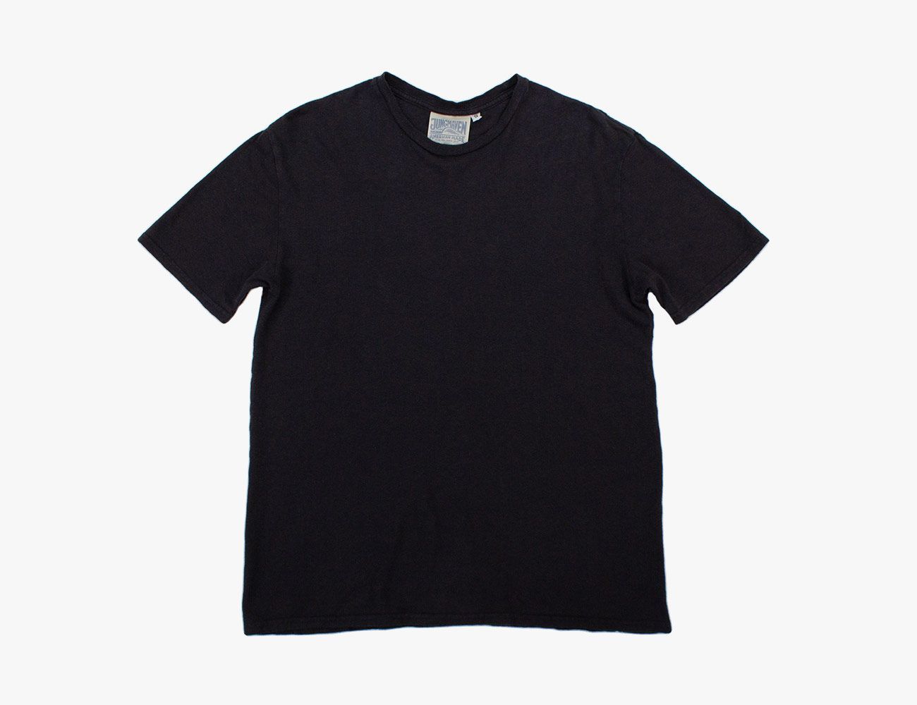 Beluring 35% Cotton Crew Neck Plain T Shirt, M / Black