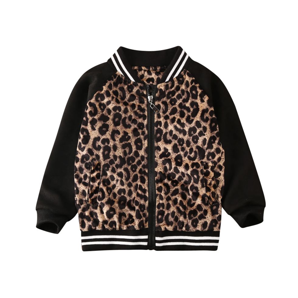 Luiryare — Kids Leopard Jacket Zipper Coat