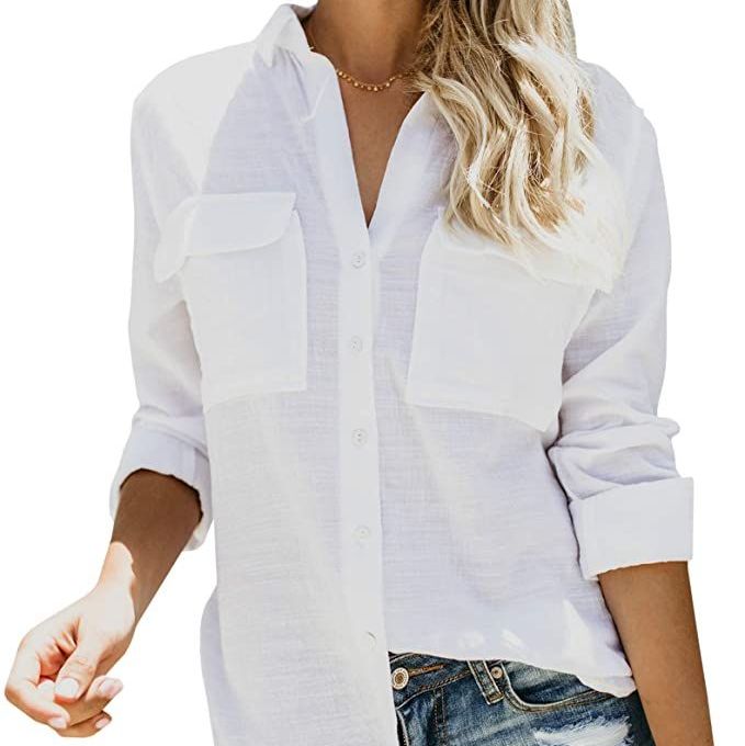 Apparently repent Basement 24 Best White Button Down Shirts for Women to Buy 2023