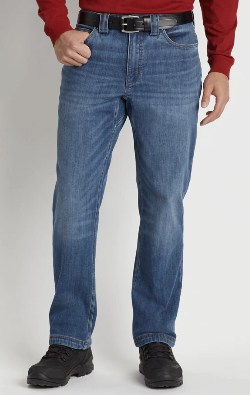 Men's 5 Pocket Flannel Lined Jeans