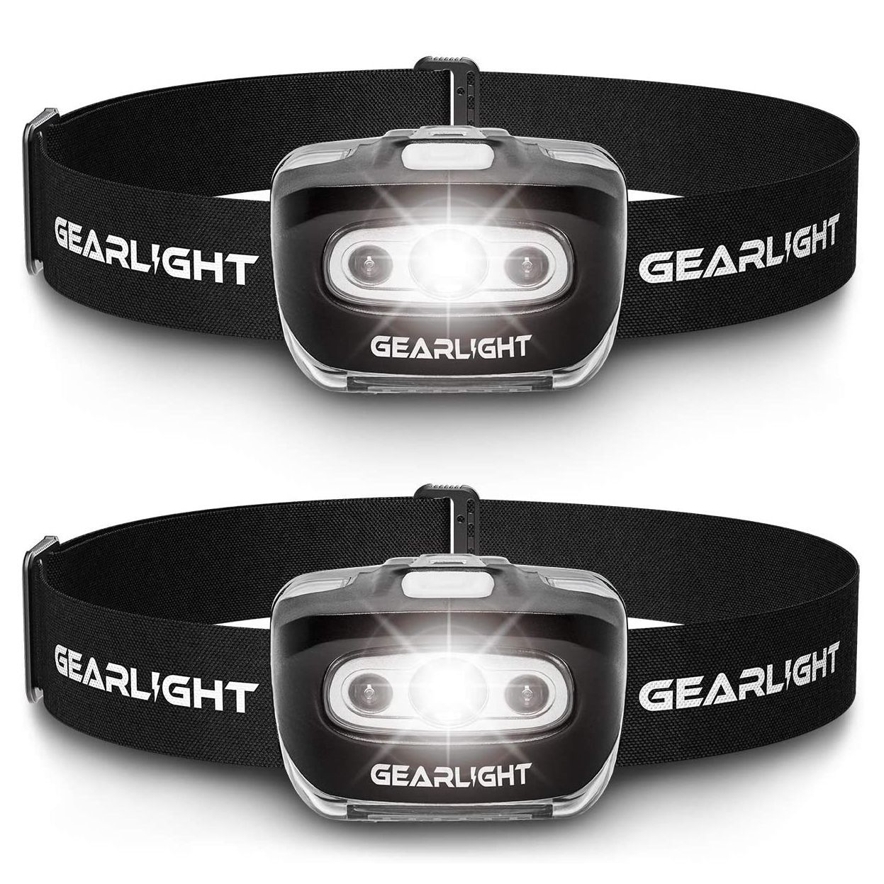 LED Head Lamps, 2-Pack