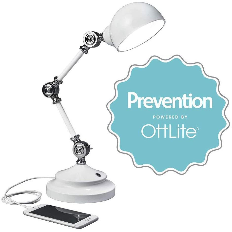 Prevention by OttLite Desk Lamp