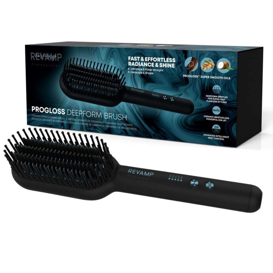 Revamp Progloss Deepform Ceramic Straightening Brush