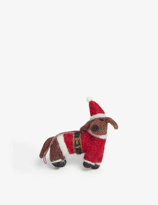 Buddy The Festive Dog Christmas decoration 8cm