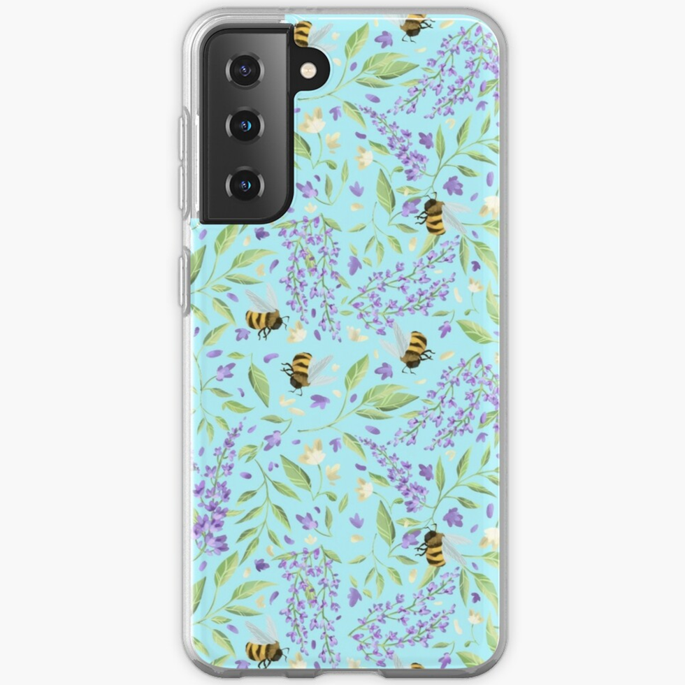 Bees and Wisteria Case & Skin for Samsung Galaxy