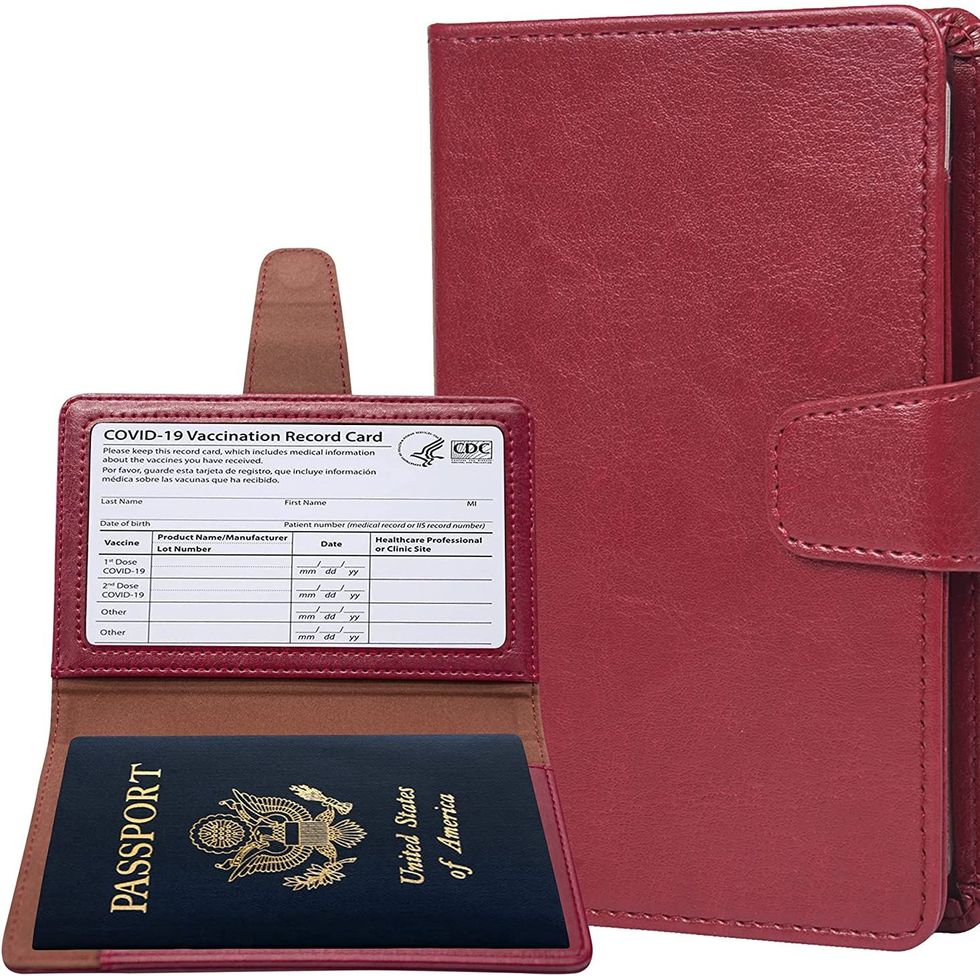 Passport Holder and Vaccine Card Holder