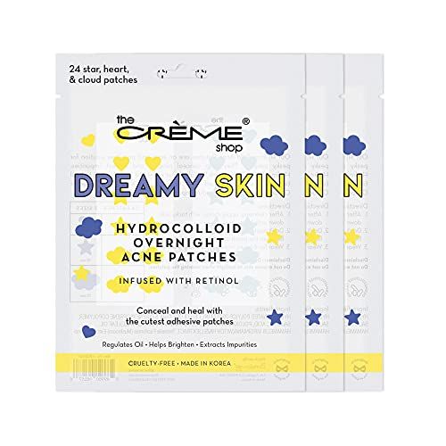 The Crème Shop Dreamy Skin Hydrocolloid Overnight Acne Patches