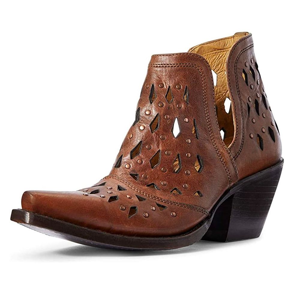 Women Patti Wedge Half Boot Designer Classics Leather Platform