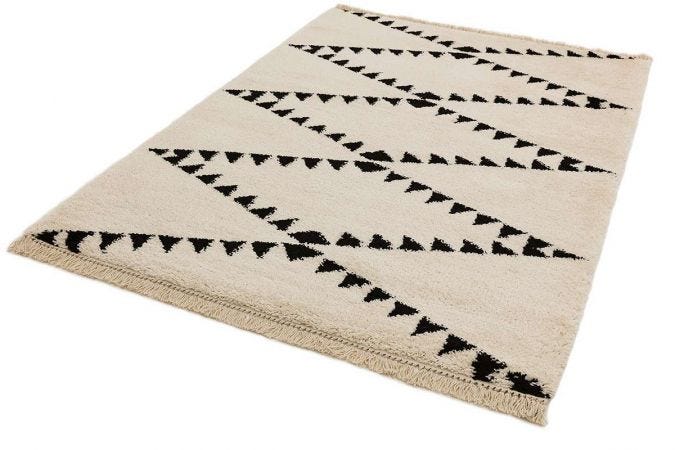 Rocco Cream Shaggy Tassels Rug