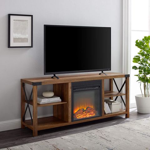 The 9 Best Fireplace Tv Stands 2021, Best Electric Fireplace Entertainment Center