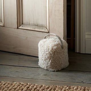 Curly Sheepskin Doorstop Curly Sheepskin Doorstop