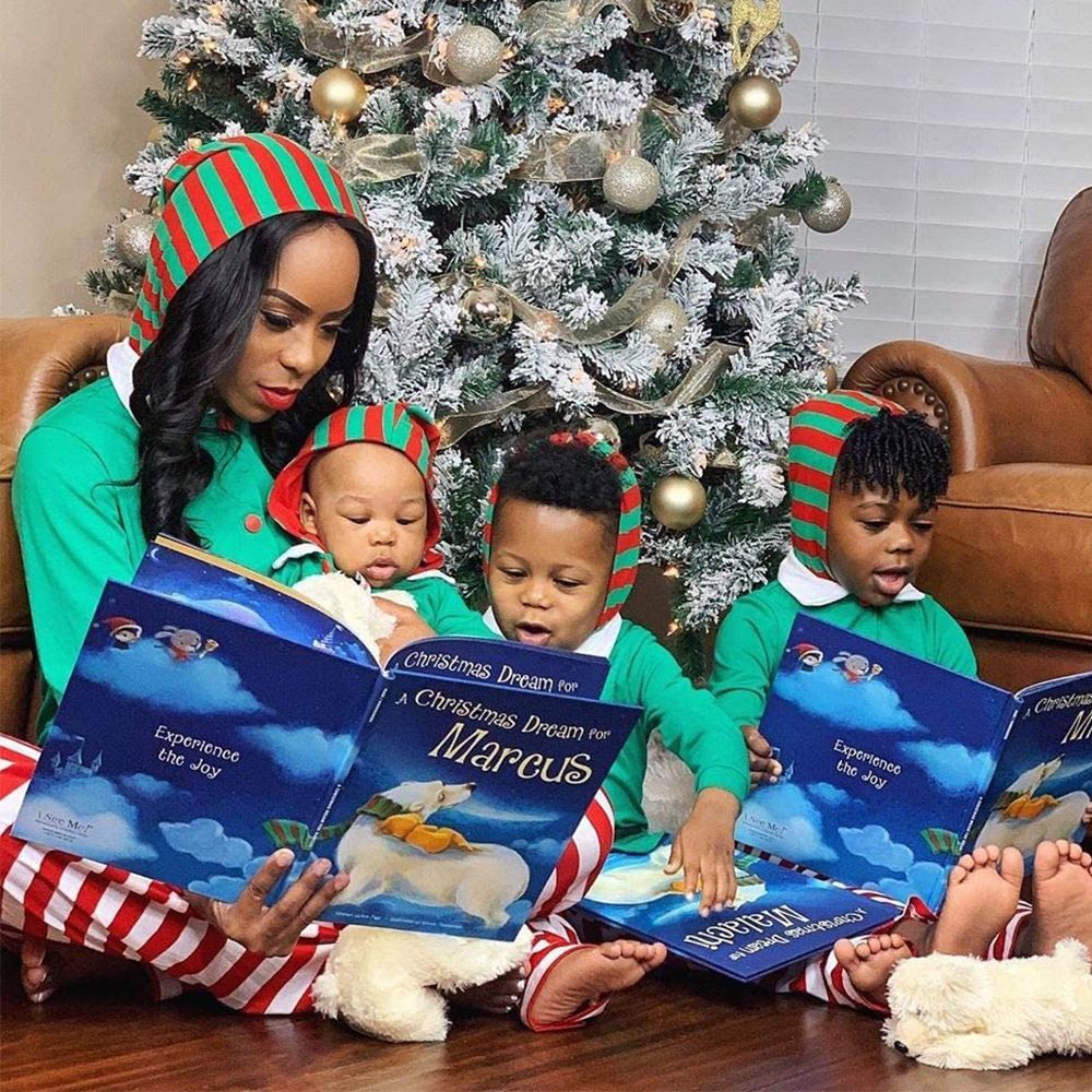 Family christmas sale pajamas newborn