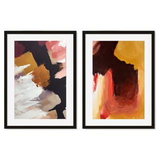 Abstract Texture A3 Framed Set Abstract Texture A3 Framed Set