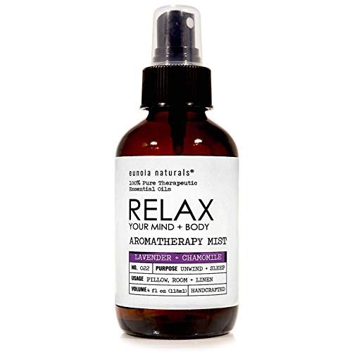 Eunoia Naturals Relax Lavender + Chamomile Pillow Spray