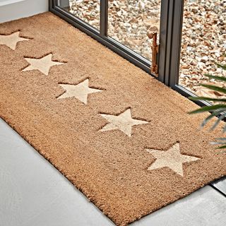 Embossed Stars Doormat - Double
